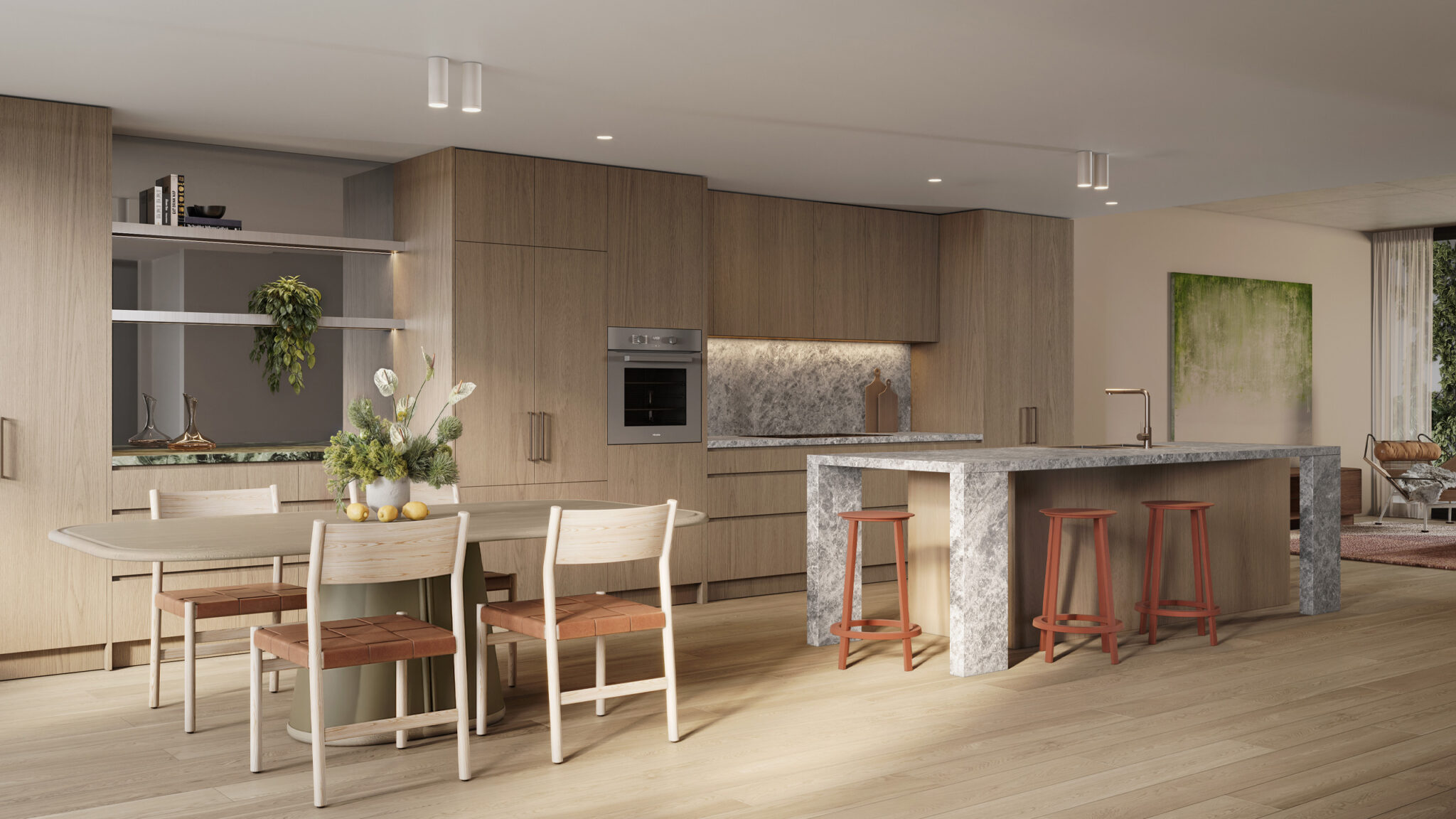 33 Queens Pde, Clifton Hill, Townhouse, Kitchen and Dining