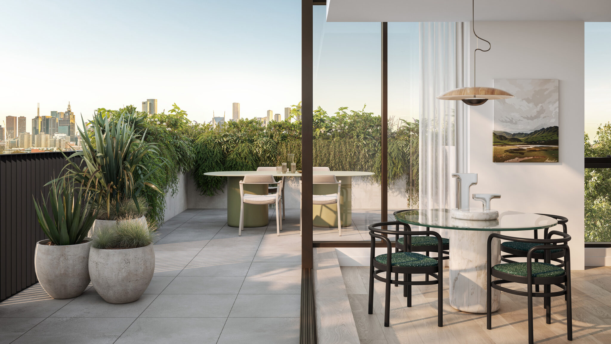 33 Queens Pde, Clifton Hill, Penthouse Terrace