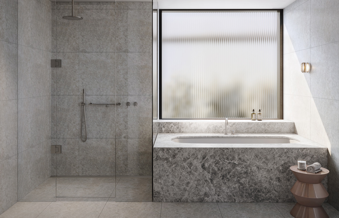 33 Queens Pde, Clifton Hill, Artist Impression, Master Ensuite Penthouse