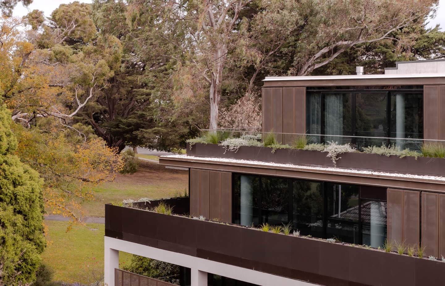 Arbour Park, Surrey Hills Facade Detail