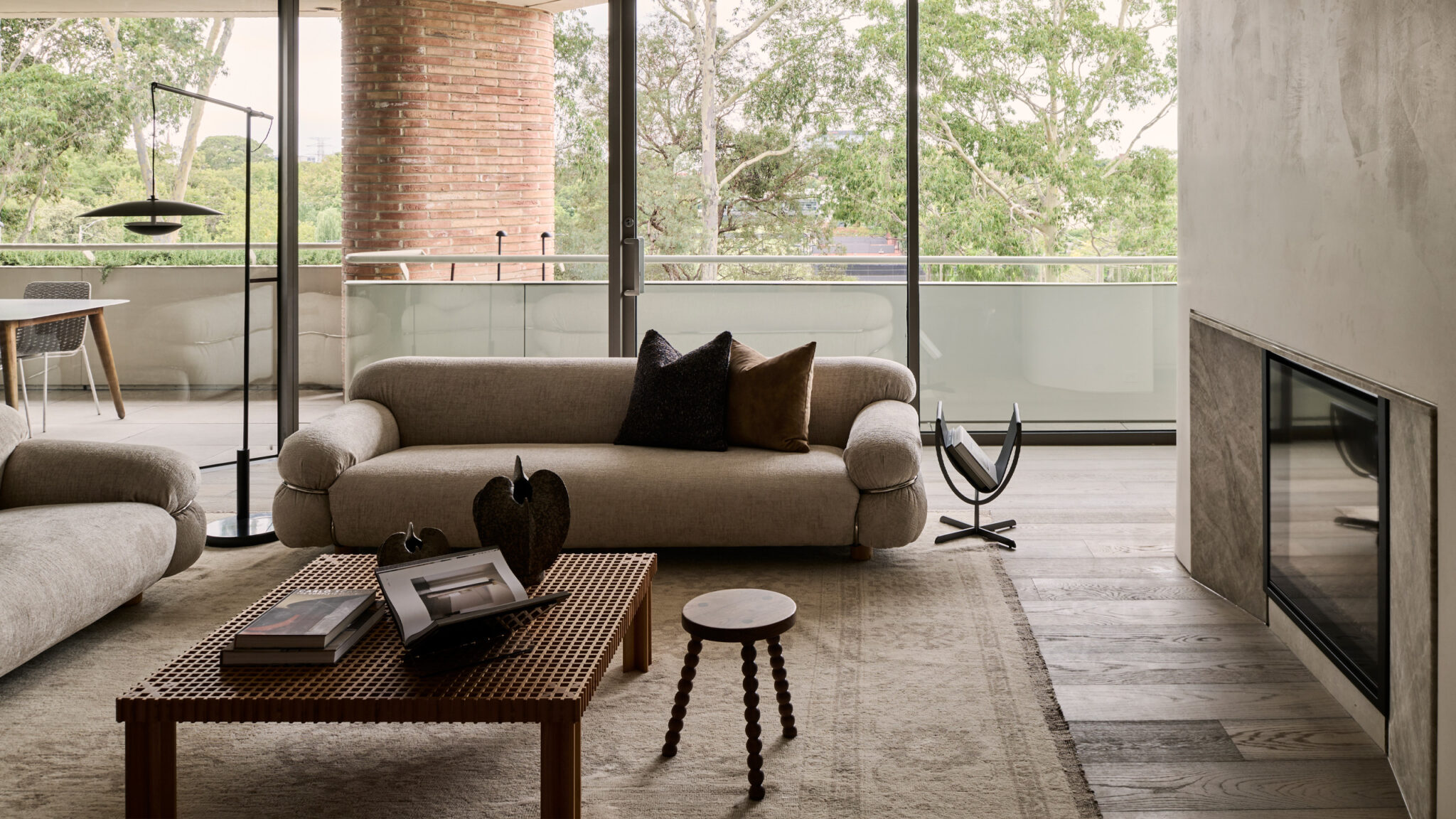 Como Toorak, Living and View, Sub Penthouse