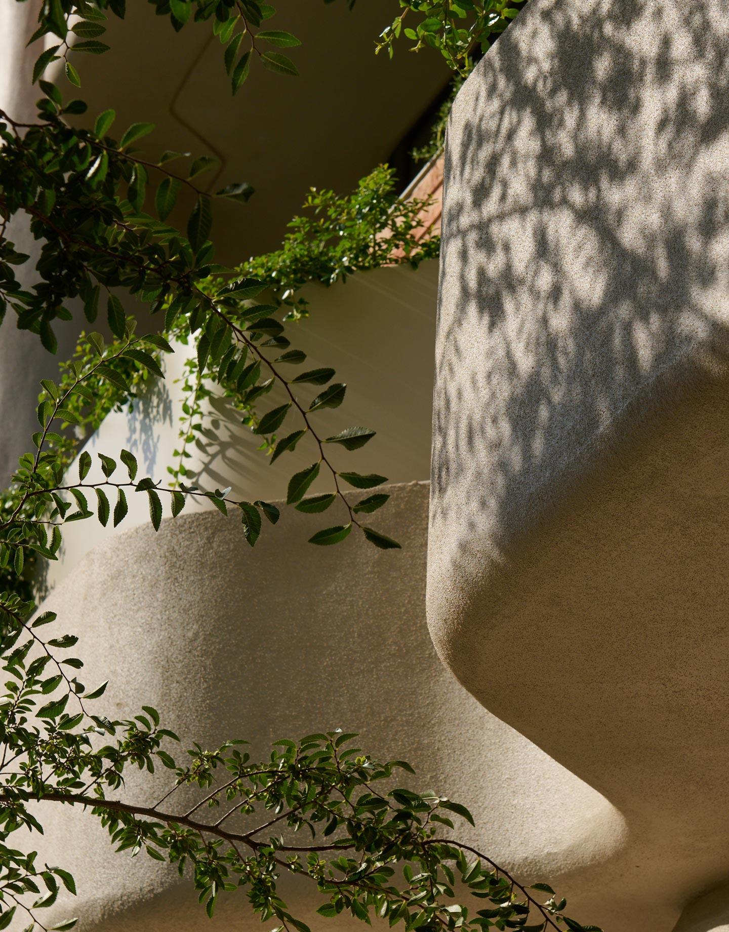 Como Toorak Render detail captured from garden terrace