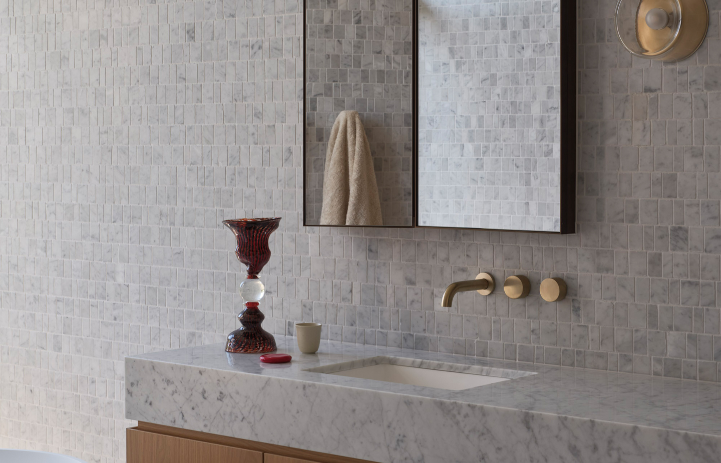 Avoca South Yarra, Master Ensuite Detail (Apartments)