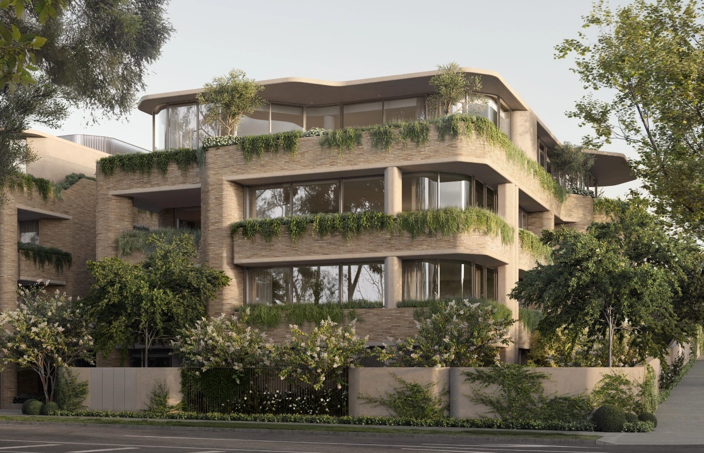 Como Toorak, Artist Impression, Exterior Facade