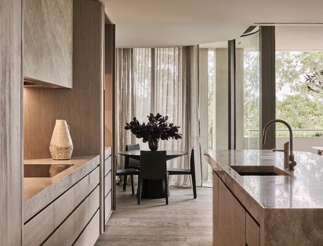 Como Toorak, Sub Penthouse Kitchen & Meals Area