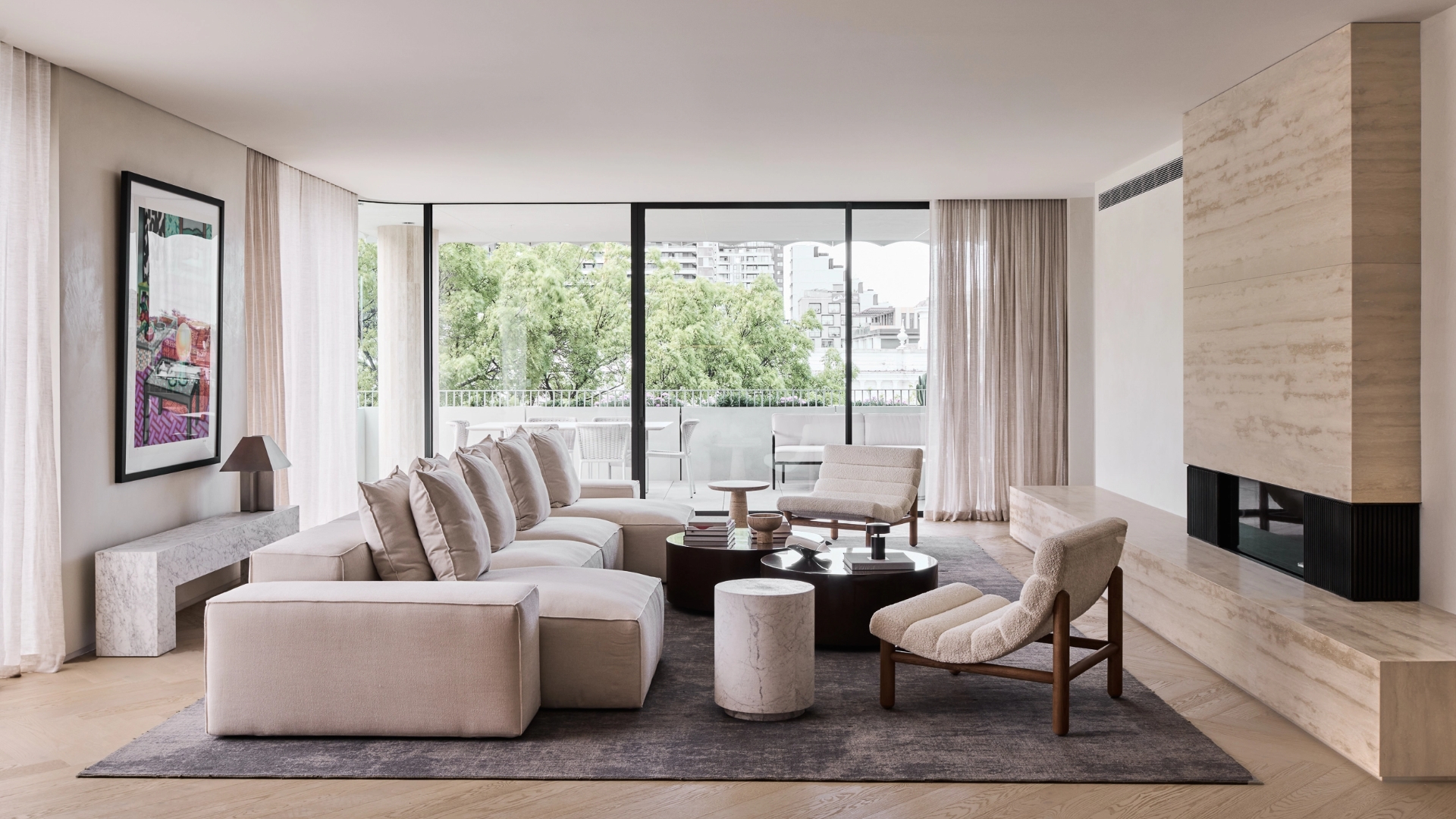 Avoca South Yarra, Living (Apartments)