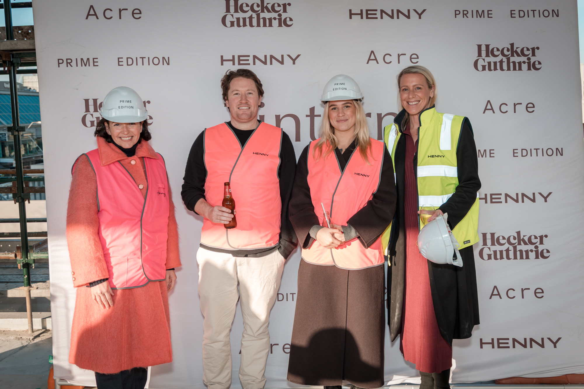 Tintern Toorak Village Topping Out Event, Prime Edition, Henny and Kay & Burton