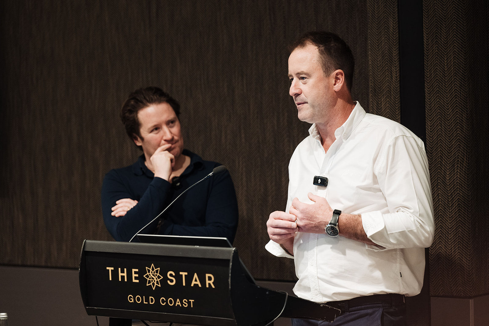 Case study presentation featuring Prime Edition Directors Ben Turner and Alistair Taylor discussing the vision, design approach and delivery of award-winning project Avoca, South Yarra.